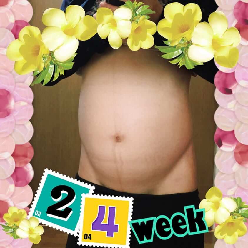 妊娠24ｗ 25ｗ 26ｗ 写真で見る胎児と妊婦の様子 妊娠7ヶ月めレポ 双子男子