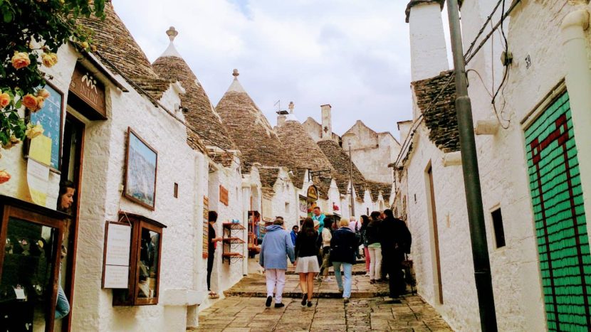 アルベルベッロの街並みです。