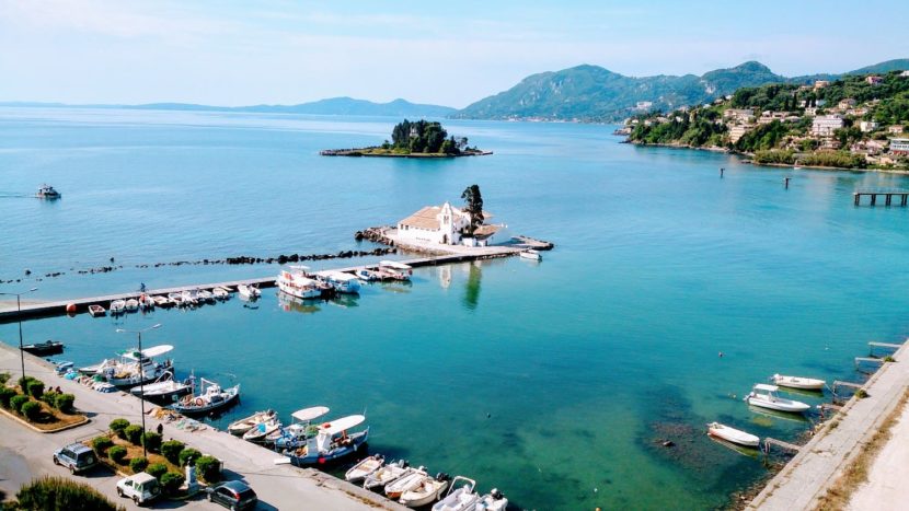 コルフ島の海です。