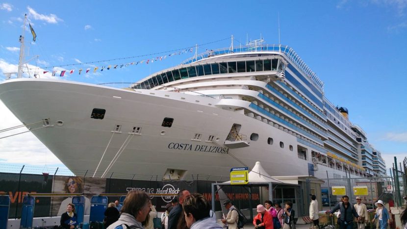 コスタデリチョーザ号に乗船です！