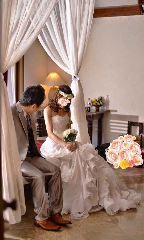 準備中の様子を撮った写真です。