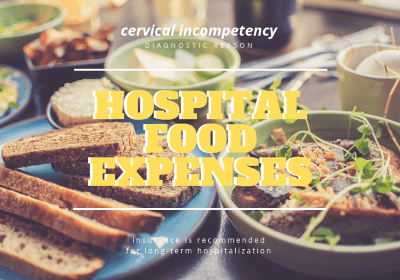 病院で食べるような健康的な食事の写真です。