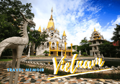 ベトナムの寺院の写真です。