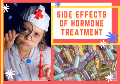 クラミッド錠とホルモン注射的なものの写真です。